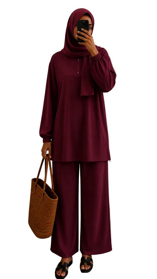 Burkini Jura 3 pièces zip