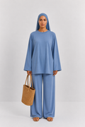 Burkini Yamina bleu 3 pièces