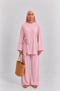 Burkini Santorini 3 pièces Rose Pale