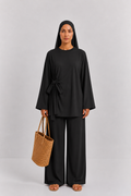 Burkini Santorini 3 pièces Noir