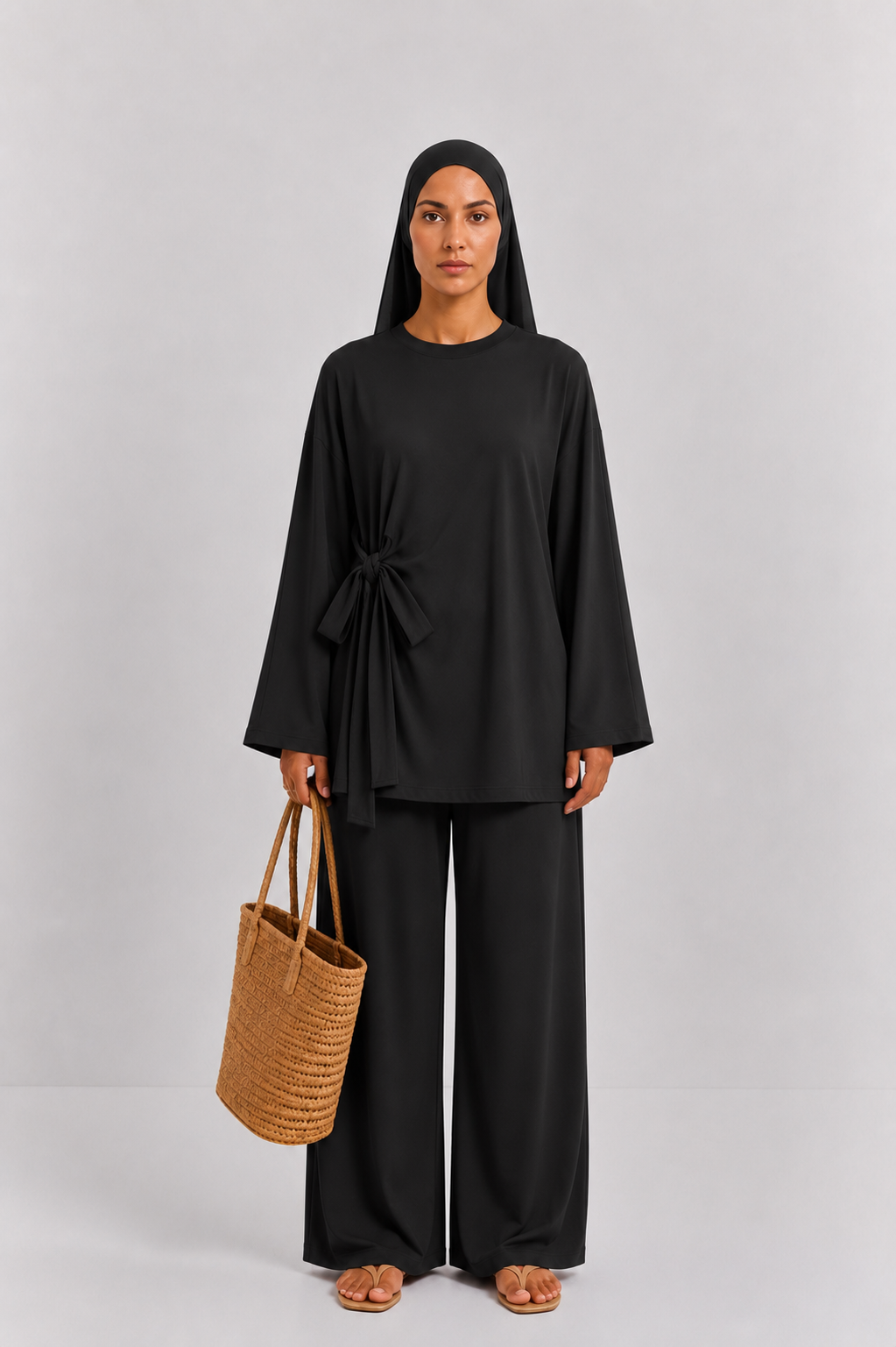 Burkini Santorini 3 pièces Noir