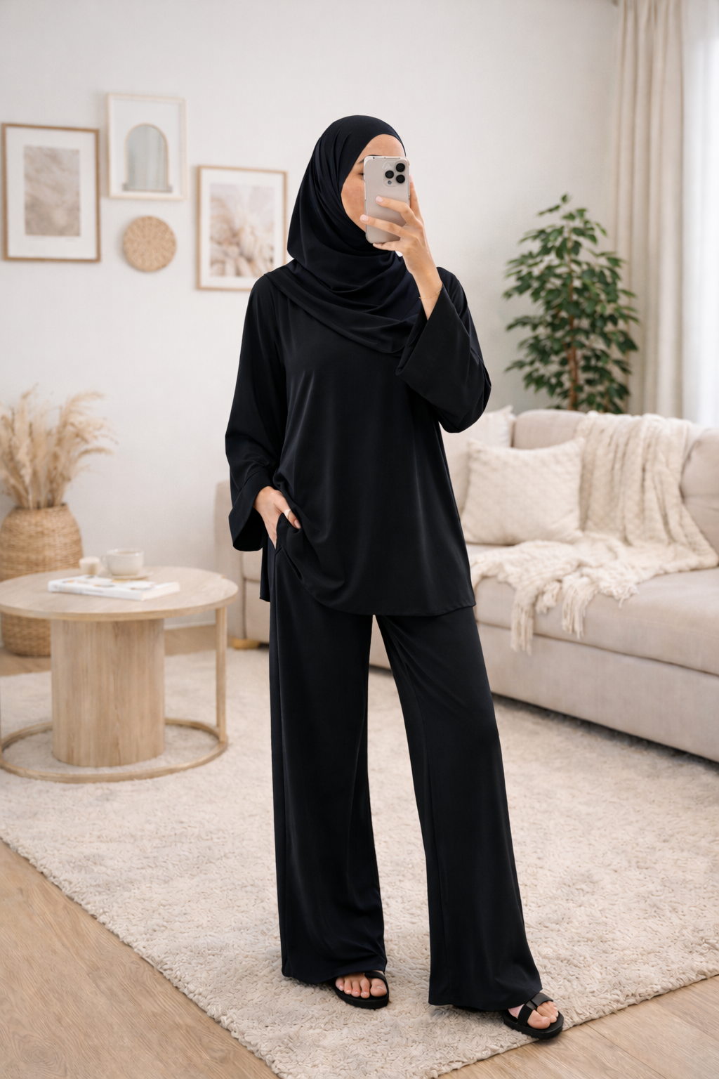 Burkini 3 pièces noir