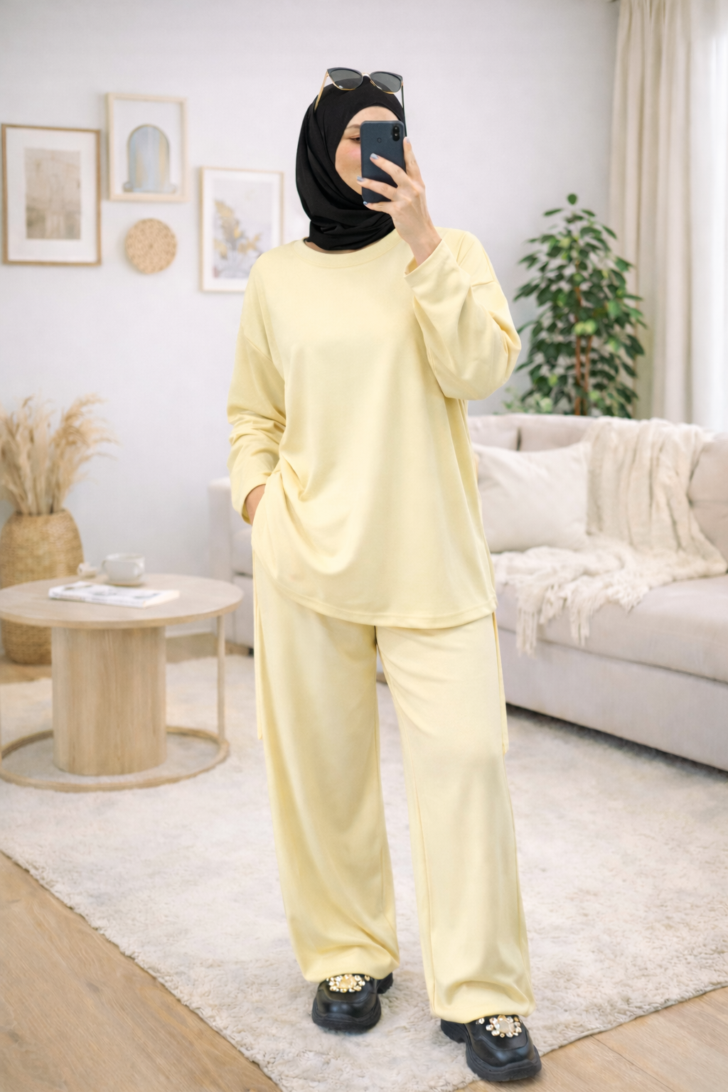 Burkini 2 pièces sans voile