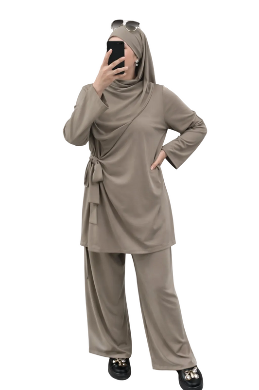 Burkini Santorini 3 pièces Taupe
