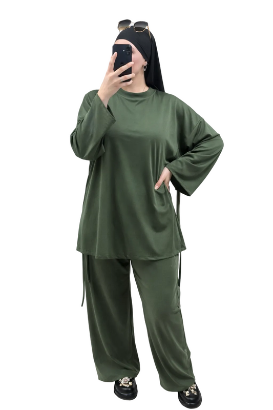 Burkini Rosea 2 pièces sans voile