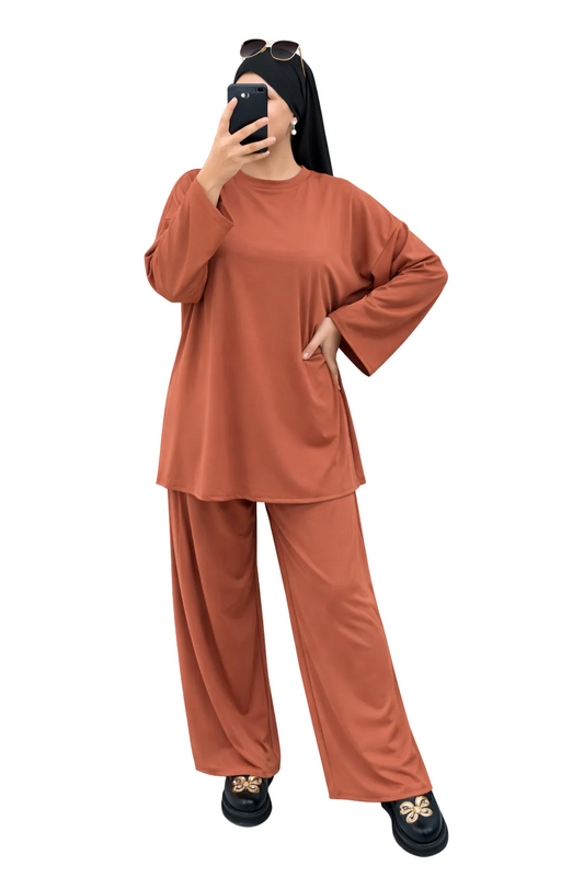 Burkini Rosea 2 pièces sans voile