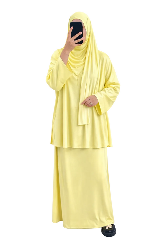 Burkini Doha jupe avec legging 3 pièces