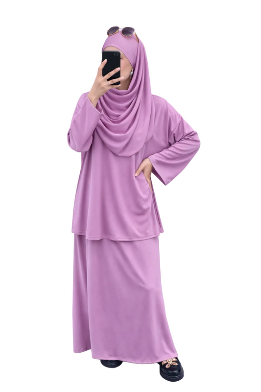 Burkini Doha jupe avec legging 3 pièces