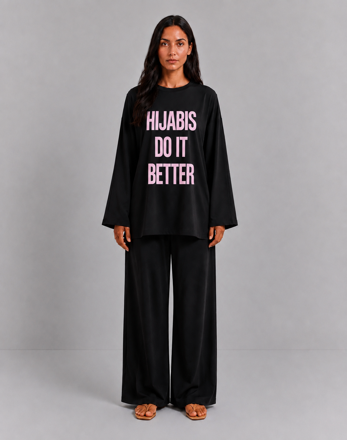 Teeshirt coton oversize HIJABIS DO IT BETTER (précommande pour le 10 septembre)