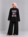 Teeshirt coton oversize HIJABIS DO IT BETTER (précommande pour le 10 septembre)