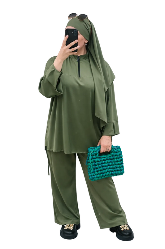 Burkini Taliya 3 pièces zip