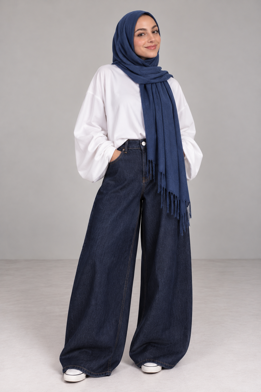 Pantalon jean ballon