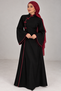 Robe longue évasée Red