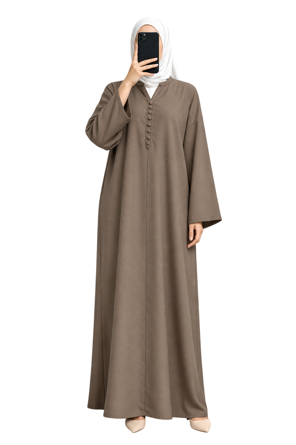 Abaya fluide